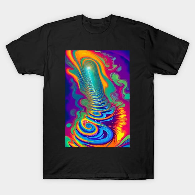 Tunnel of Color T-Shirt by EggheadK8